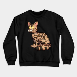 Bengal Cat Crewneck Sweatshirt